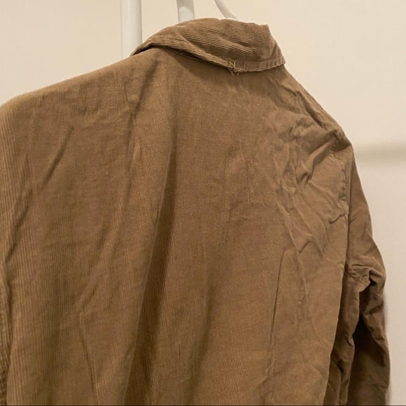 SPIRIT BROWN BUTTON DOWN SHIRT - Picture 4 of 5